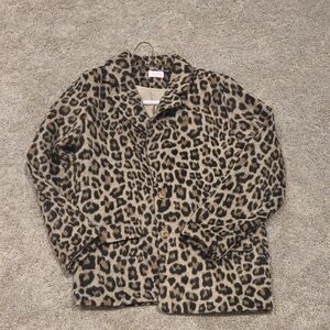 Pink Lily Animal Print Jacket